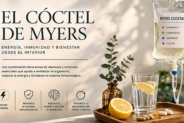 Cóctel de Myers: beneficios, composición y su papel en la sueroterapia y medicina integrativa
