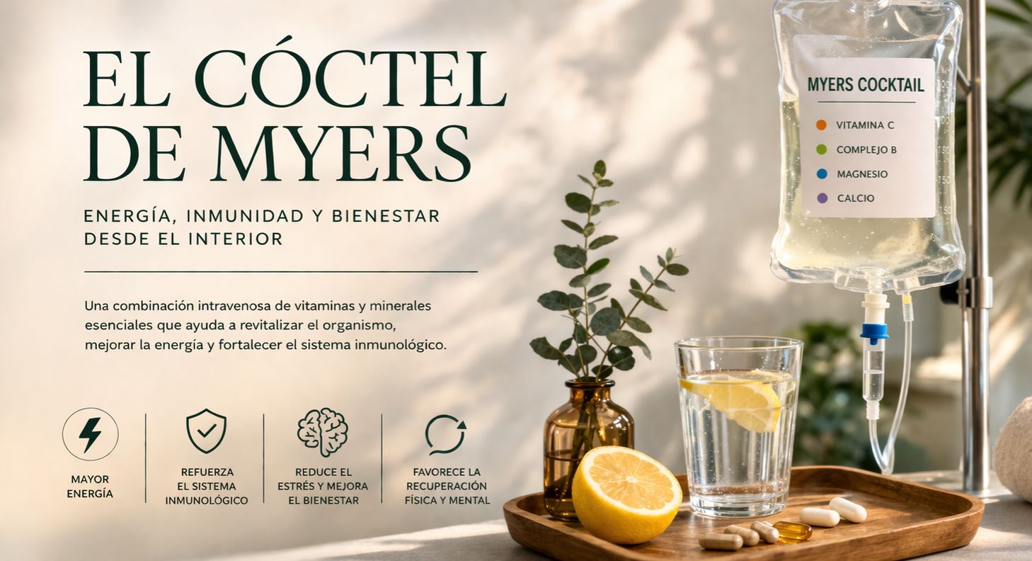 Cóctel de Myers: beneficios, composición y su papel en la sueroterapia y medicina integrativa