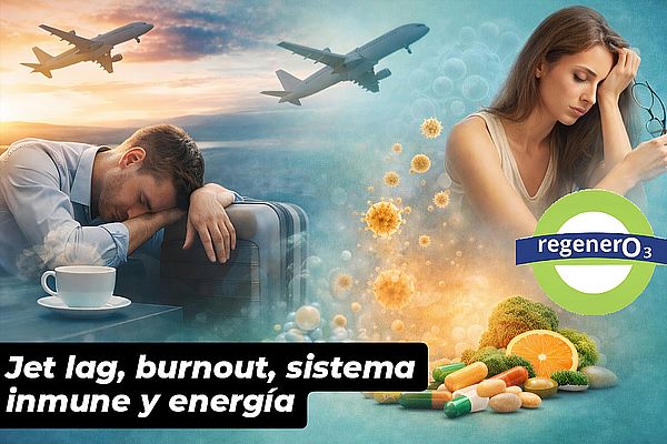 Jet lag, burnout, sistema inmune y energía