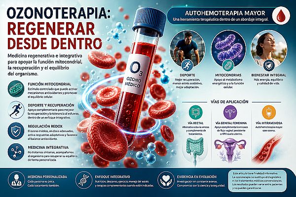 Ozonoterapia: regenerar desde dentro
