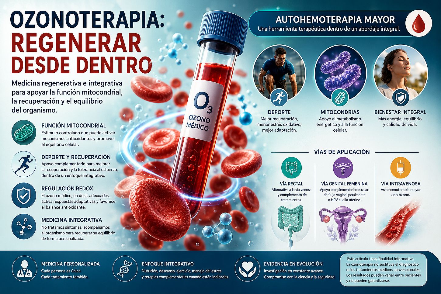 Ozonoterapia: regenerar desde dentro
